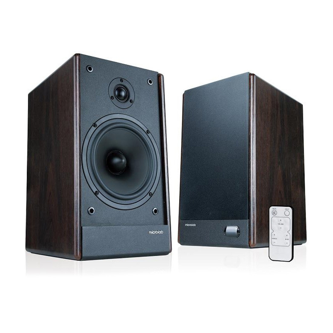 Колонки, Microlab, SOLO6C, 2.0, 100Вт (50Вт*2), Выход Terminals, Вход 2RCA, Материал: MDF, Беспровод