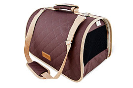 Сумка-перeноска Saival, стёжка, цвет коричневый M 46*28*27см