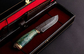 Нож туристический Беркут дамасская сталь