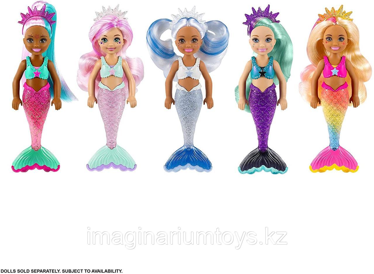 Кукла Челси русалка с водными сюрпризами Barbie Chelsea Color Reveal Mermaid - фото 3 - id-p81450549