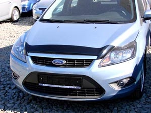 Дефлектор капота Ford Focus II 2008-2011 carbon