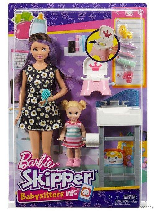 Mattel Barbie FJB01 Барби Набор "Няня"