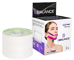 Тейп для лица BB Face Tape 5 см × 5 м хлопок Белый