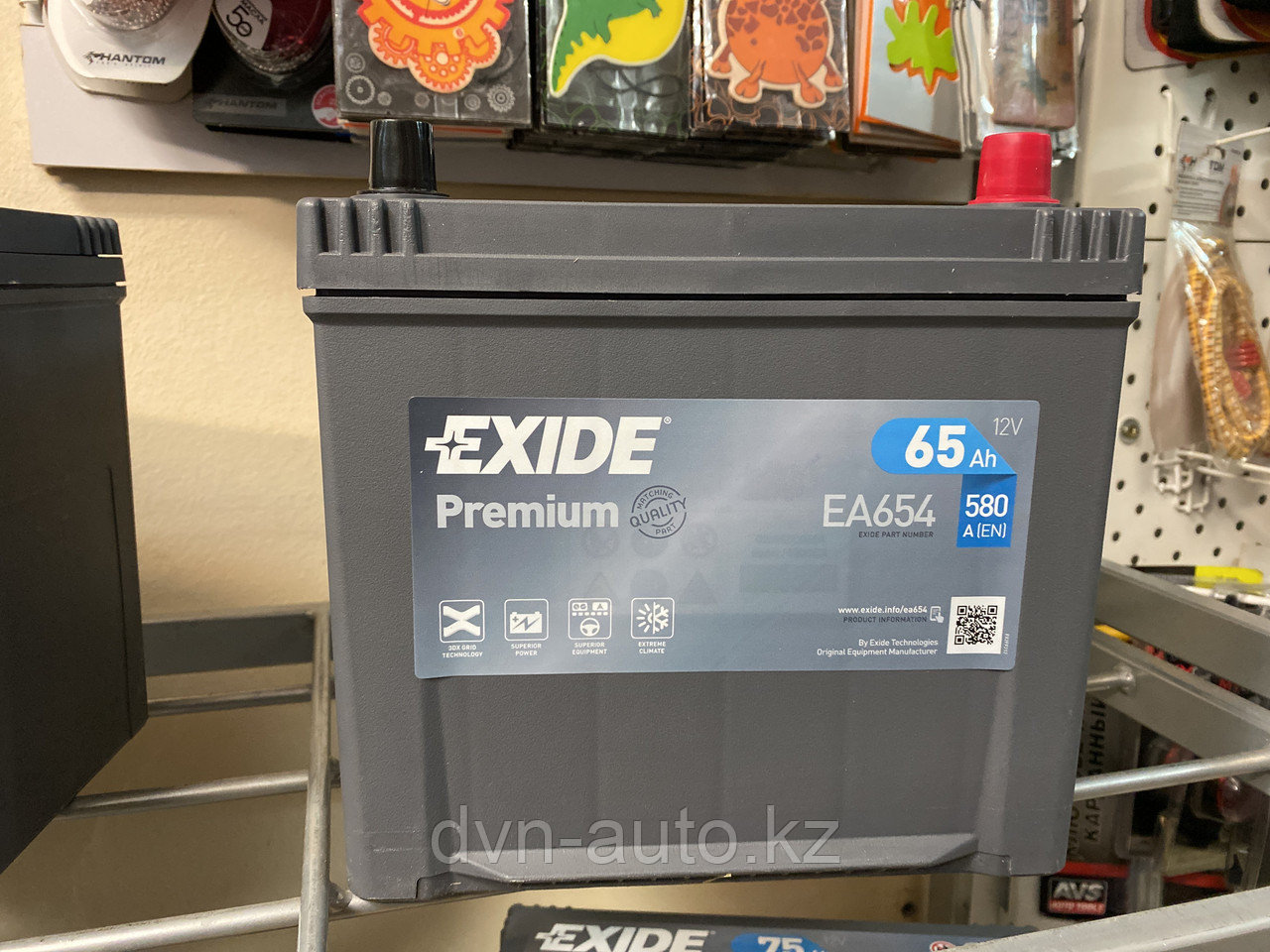 Аккумулятор Exide EA 754 75Ah - фото 3 - id-p18232200