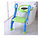 Сиденье для унитаза с лесенкой и ручками Pituso зелёный, фото 2