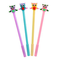 Ручка гелевая Сова микс