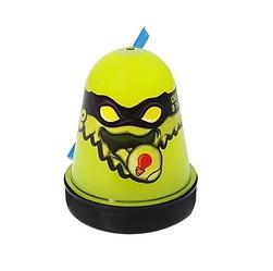 Тянущийся слайм Slime "Ninja" желтый, светится в темноте, 130 гр