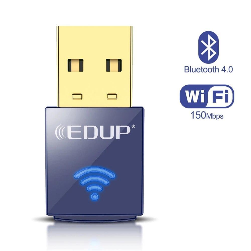 Беспроводной USB Wi-Fi + Bluetooth адаптер EDUP. 150 Мб/с + BT 4.0