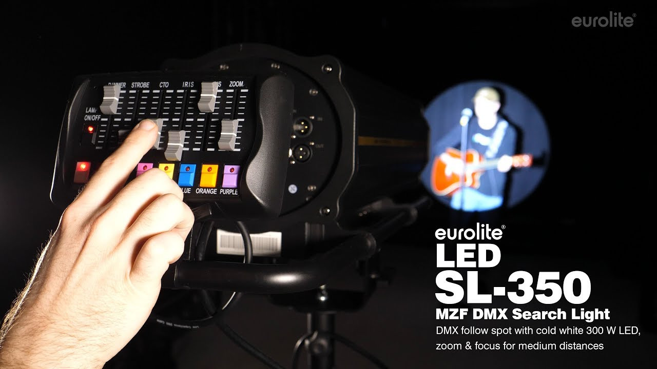 Eurolite LED SL-350 DMX Search Light прожектор следящего света DMX - фото 2 - id-p81475740