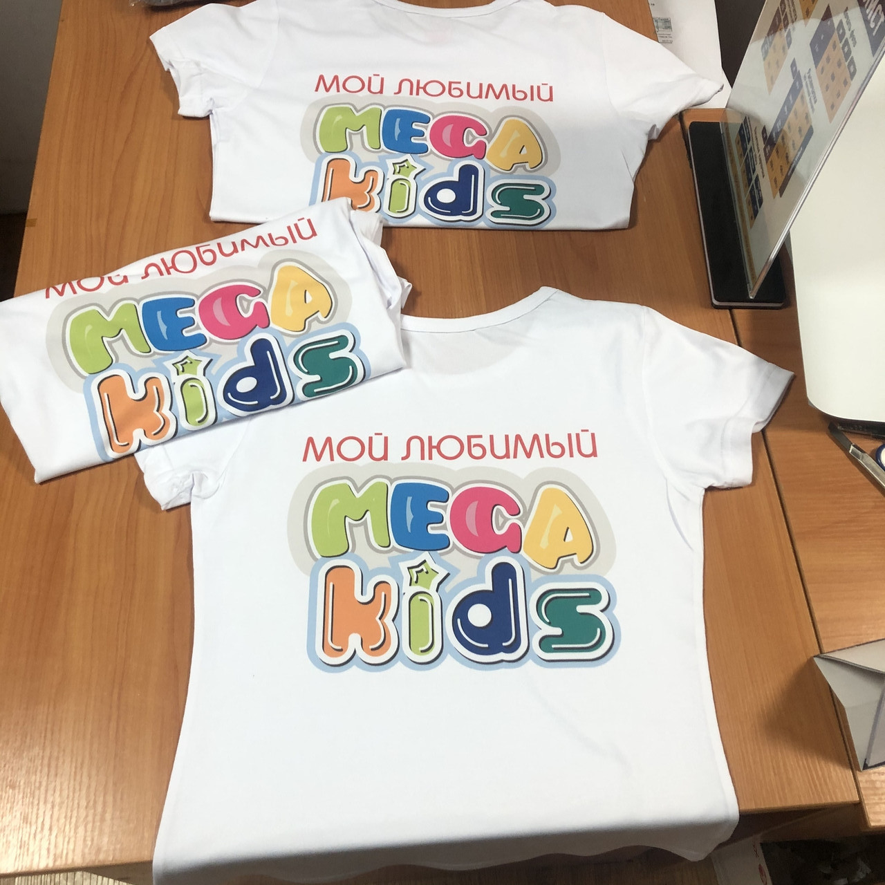 Футболки с нанесением лого