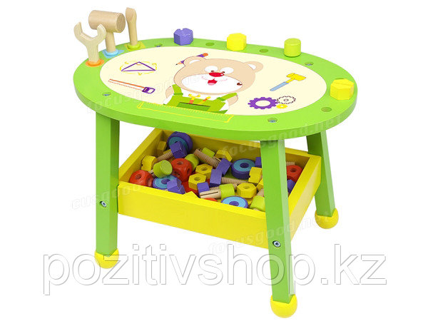 Игровой стол Bear Workbench с набором инструментов - фото 3 - id-p81487288