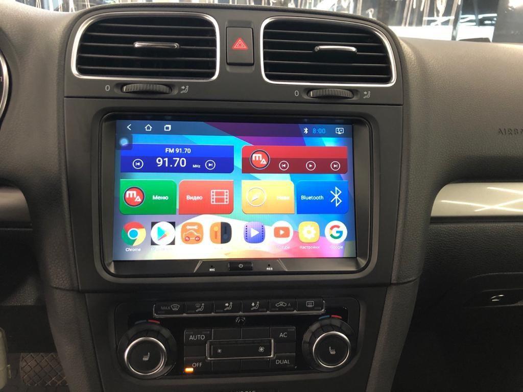 Магнитола Volkswagen Polo Android Mac Audio