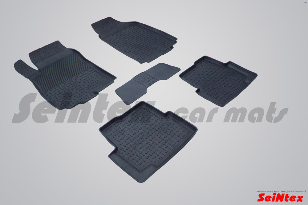 Резиновые коврики с высоким бортом для Chevrolet Cobalt 2011-2022