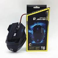 Мышь проводная T6 optical mouse