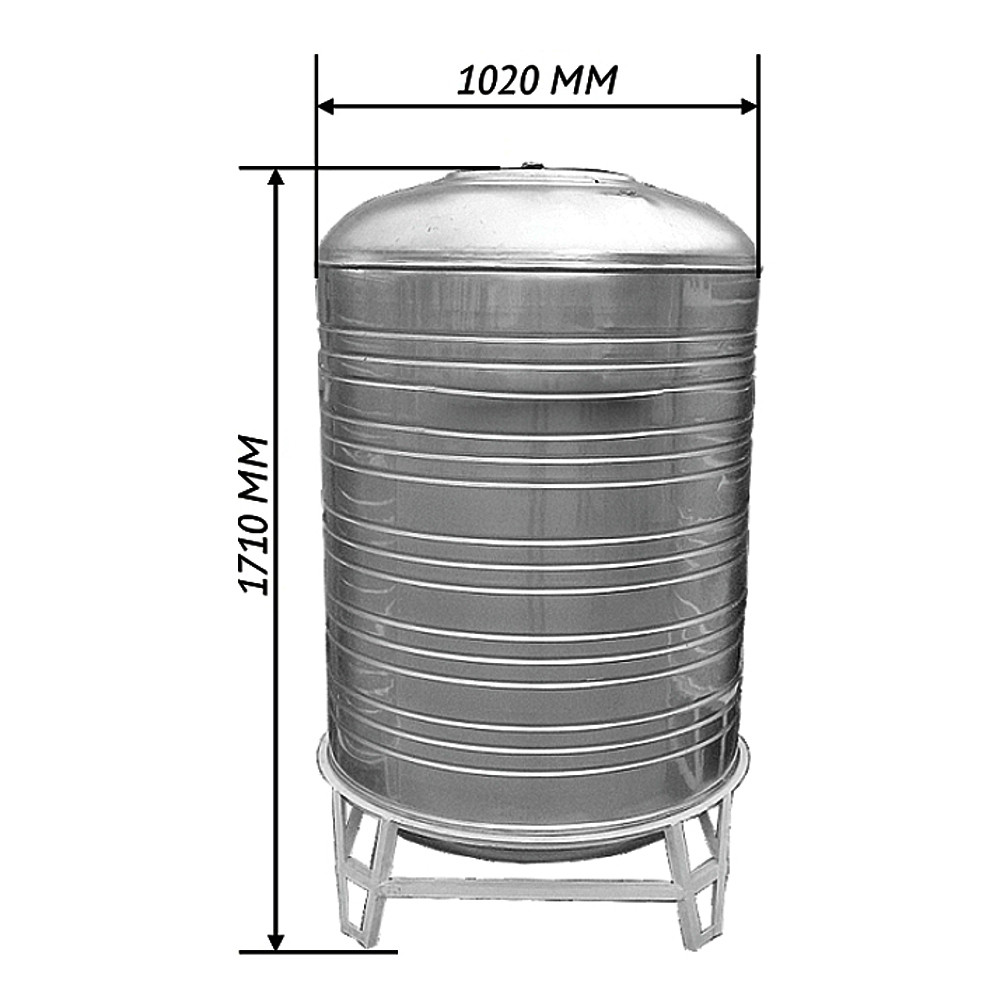 Емкость для воды 1000 литров ( 1 куб)