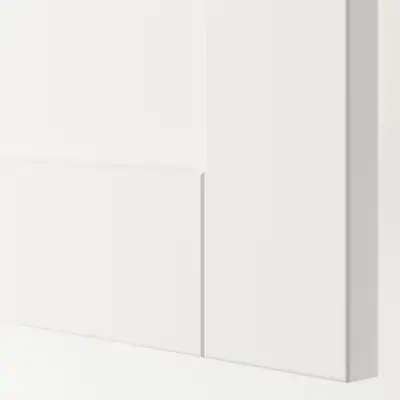 Дверь,САННИДАЛЬ белый60x60 см ИКЕА, IKEA, фото 2