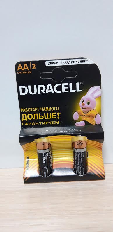 Батарейки "Duracell" AA