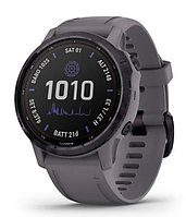 Спортивные часы Garmin fenix 6S Pro Solar Amethyst w/Shale Band EMEA (010-02409-15) с GPS