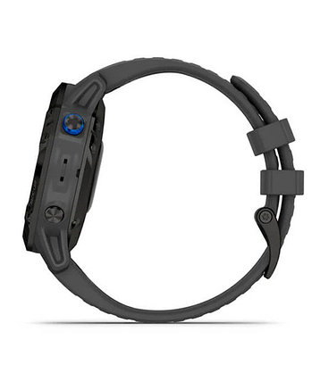 Спортивные часы Garmin fenix 6S Pro Solar, Black w/Slate Gray Band, GPS Watch, EMEA (010-02410-11) с GPS, фото 2