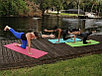Коврики для йоги (йога мат, каремат) и фитнеса 10мм с чехлом, фото 6