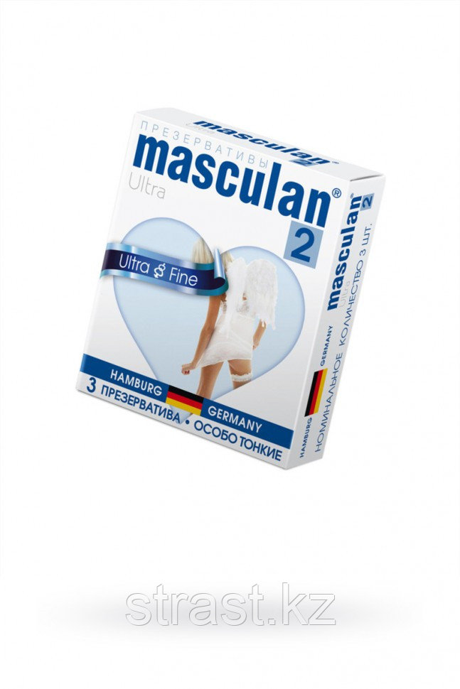 ПРЕЗЕРВАТИВЫ MASCULAN ULTRA 2, 3 ШТ. ОСОБО ТОНКИЕ (ULTRA FINE)