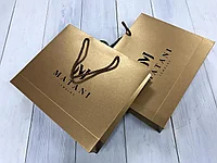 Бумажные пакеты с логотипом