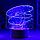 Светильник "Гимнастка" LED RGB от сети 15,2х14,5 см, фото 4