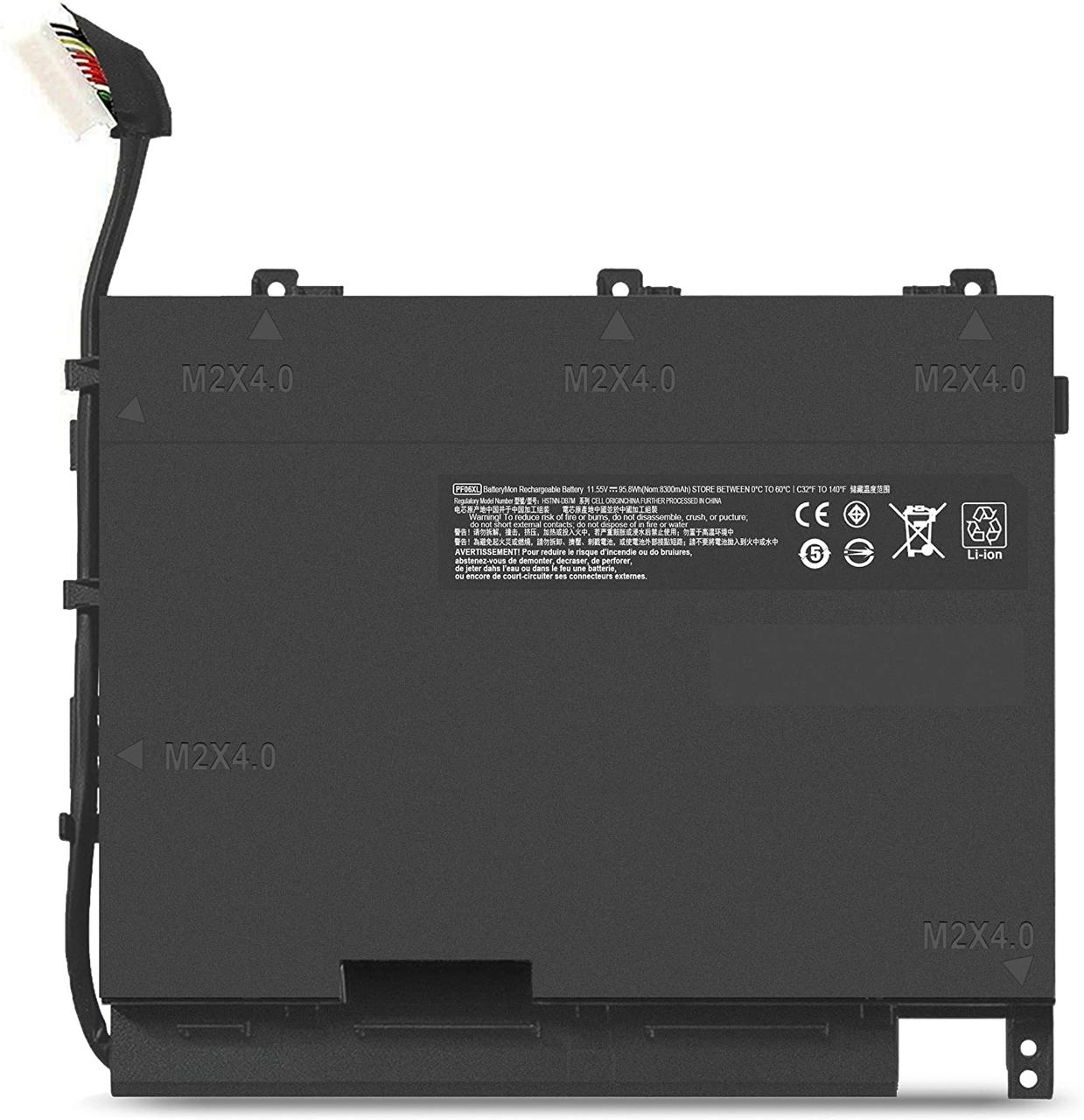 Аккумулятор для Ноутбука HP Omen 17-w PF06XL (11.55V 8300 mAh), фото 1