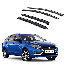 Ветровики дверей (дефлекторы окон) Lada Vesta SW-SW Cross (2017 -)