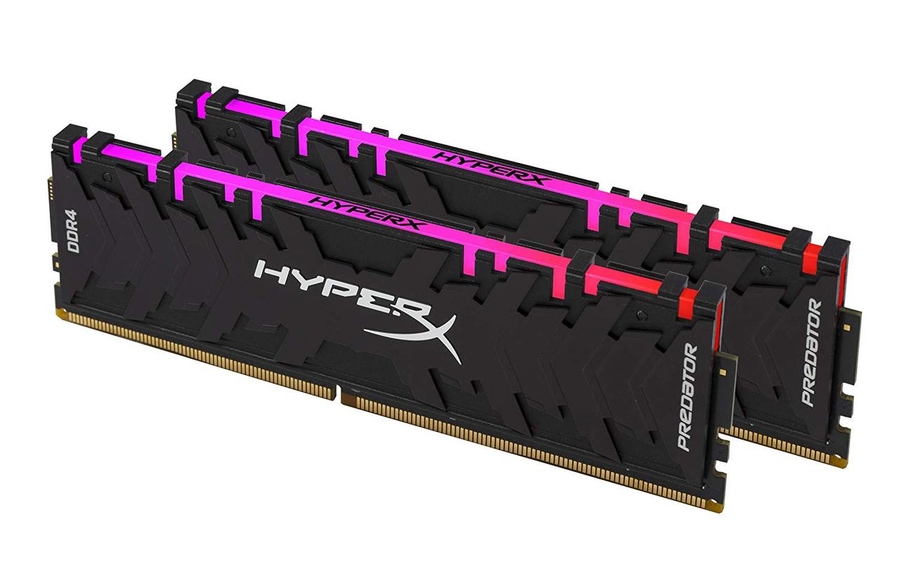 Модуль памяти Kingston HyperX Predator RGB DDR4 DIMM 32Gb KIT 2*16Gb 3200 MHz