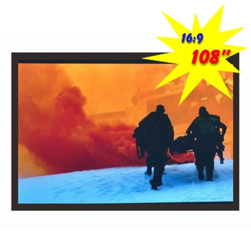 Экран настенный с каркасом, 2,4 * 1,35, PSGA108
