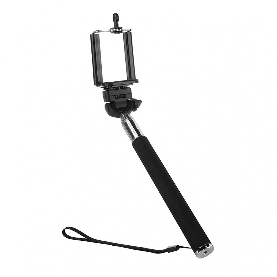Perfeo M4 Selfie Stick/ 20-102 cm/ 3.5 mm audio cable/ Black