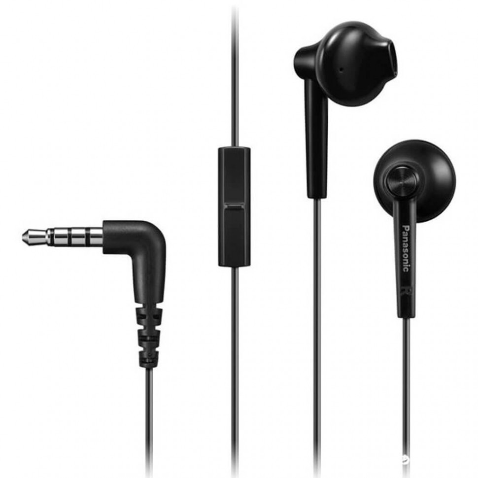 Наушники-вкладыши проводные Panasonic RP-TCM55GC-K черный
