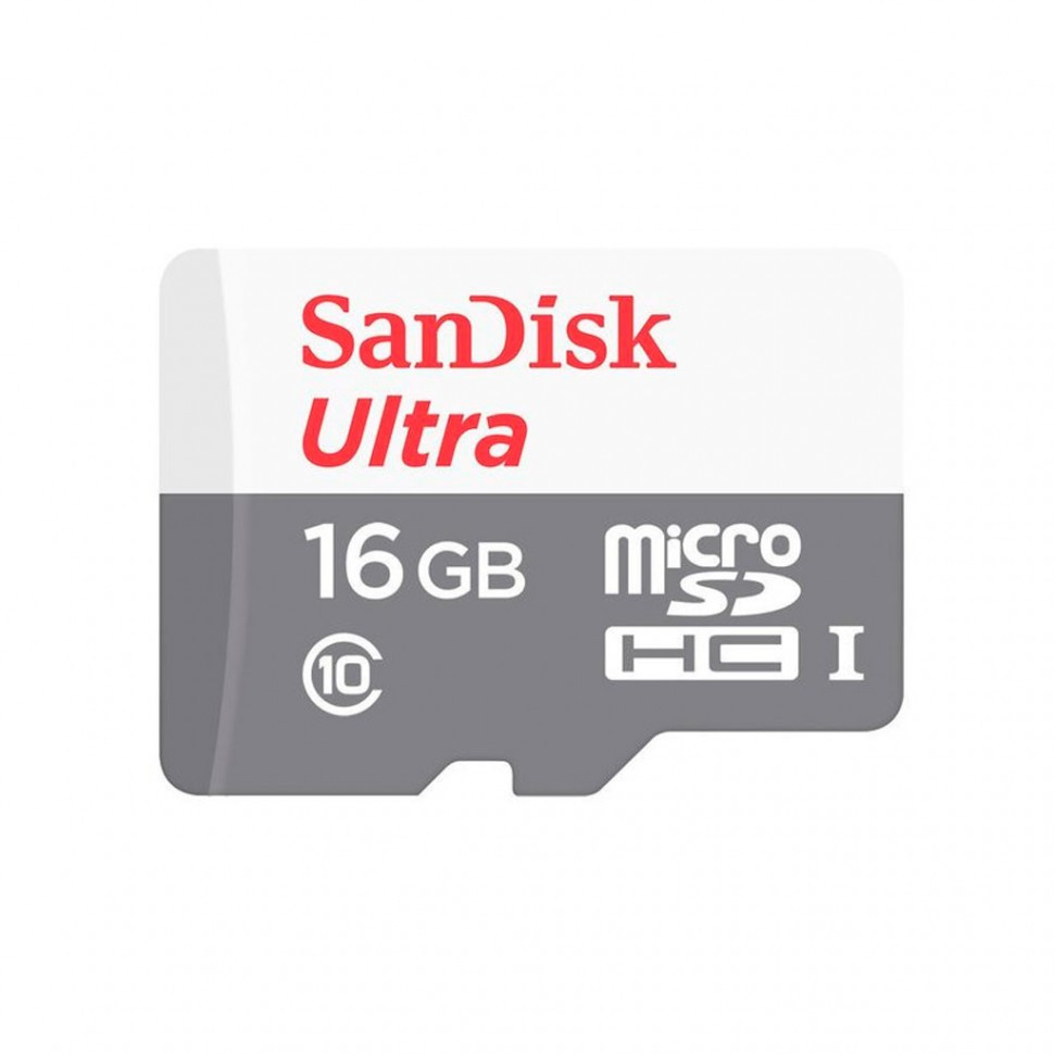 Карта памяти MicroSD 64GB Class 10 U1 SanDisk SDSQUNB-064G-GN3MN