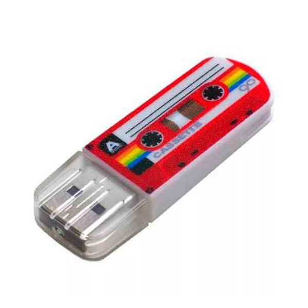 USB Флеш 16GB 2.0 Verbatim 049398 casette красный