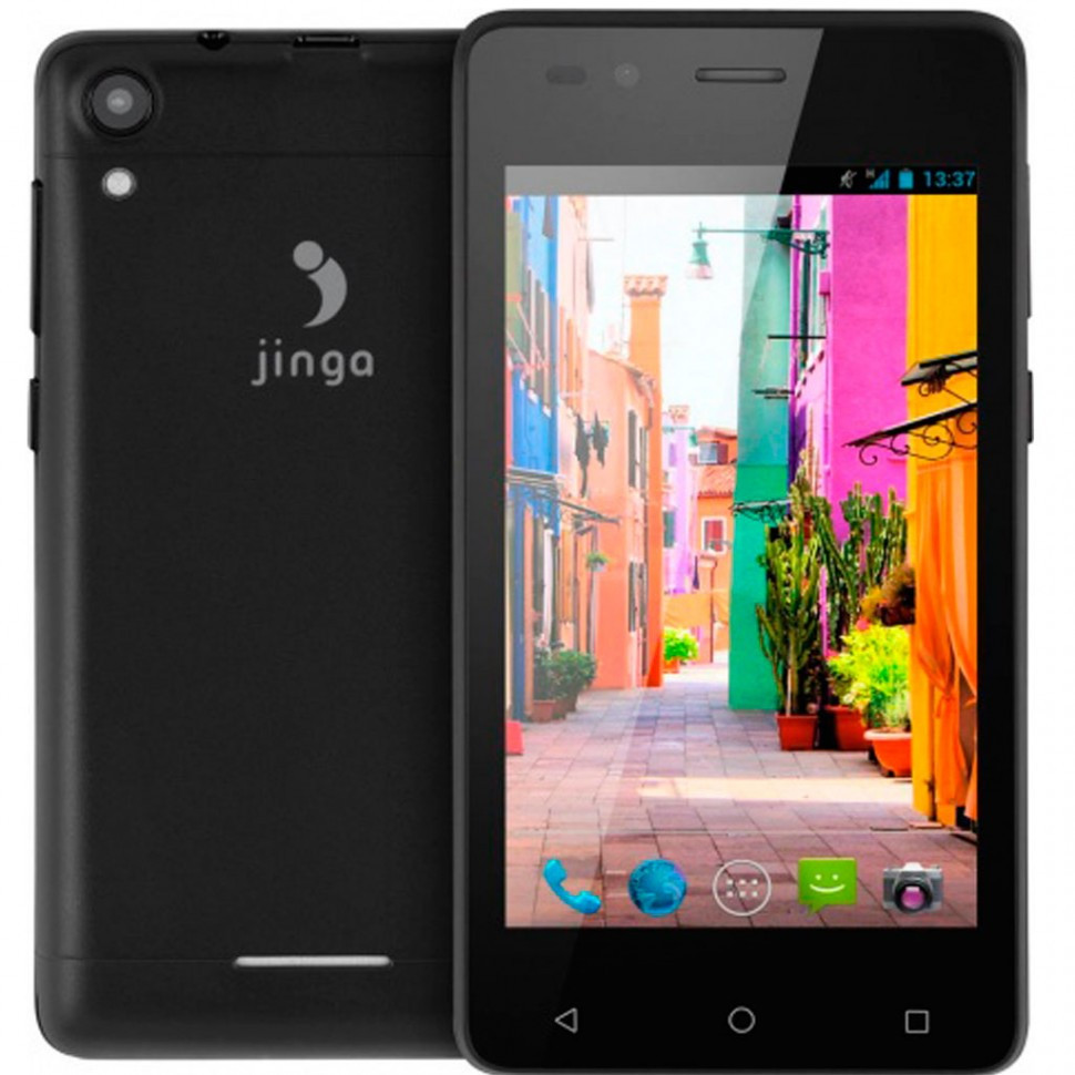 Смартфон 4" Jinga A400 черный