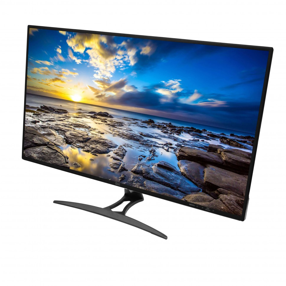 Монитор Qmax 32" Vision 32K600H, Black, 3840x2160, IPS, 5ms, 16:9, 300cd/m2, 178°/178°, Mega 4K, HDMI x 2,