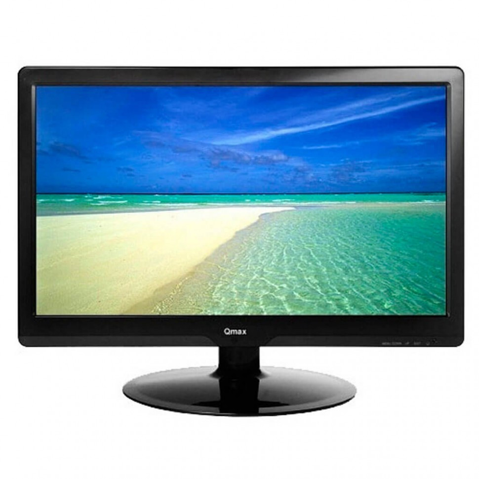 Монитор Qmax 27" M2785B, Black, 1920x1080, LED, 2ms, 16:9, 300 cd/m2, 170°/160°, 1000:1 (5М:1) , D-Sub, б/п