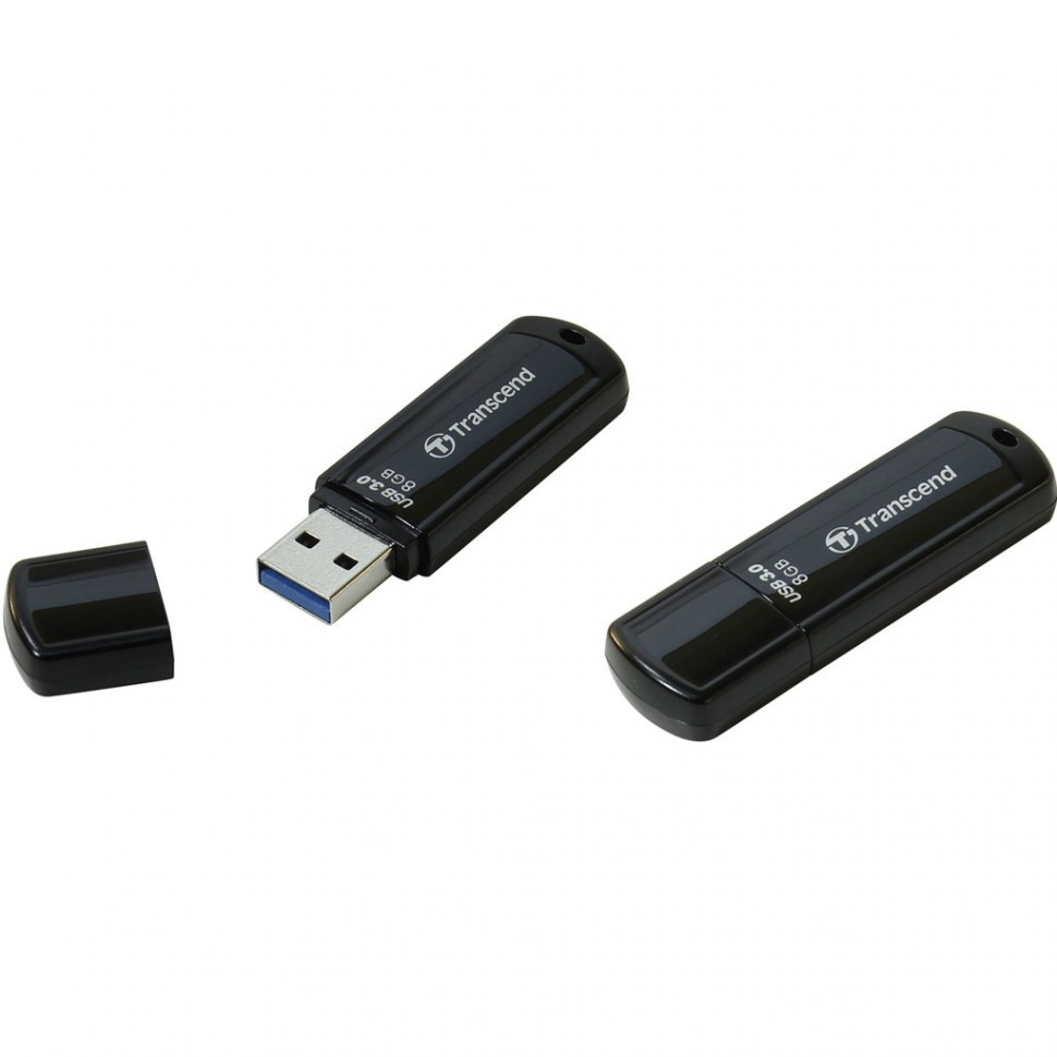 USB Флеш 8GB 3.0 Transcend TS8GJF700 черный
