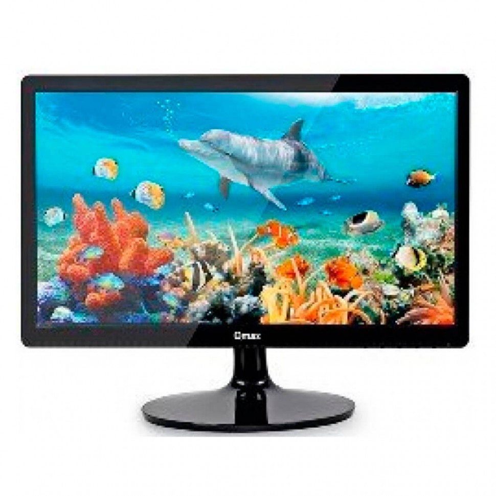 Монитор Qmax 19.5" M2085B, Black, 1600x900 LED, 5ms, 16:9, 250 cd/m2, 90°/65°, 5m:1, D-Sub, б/п вне