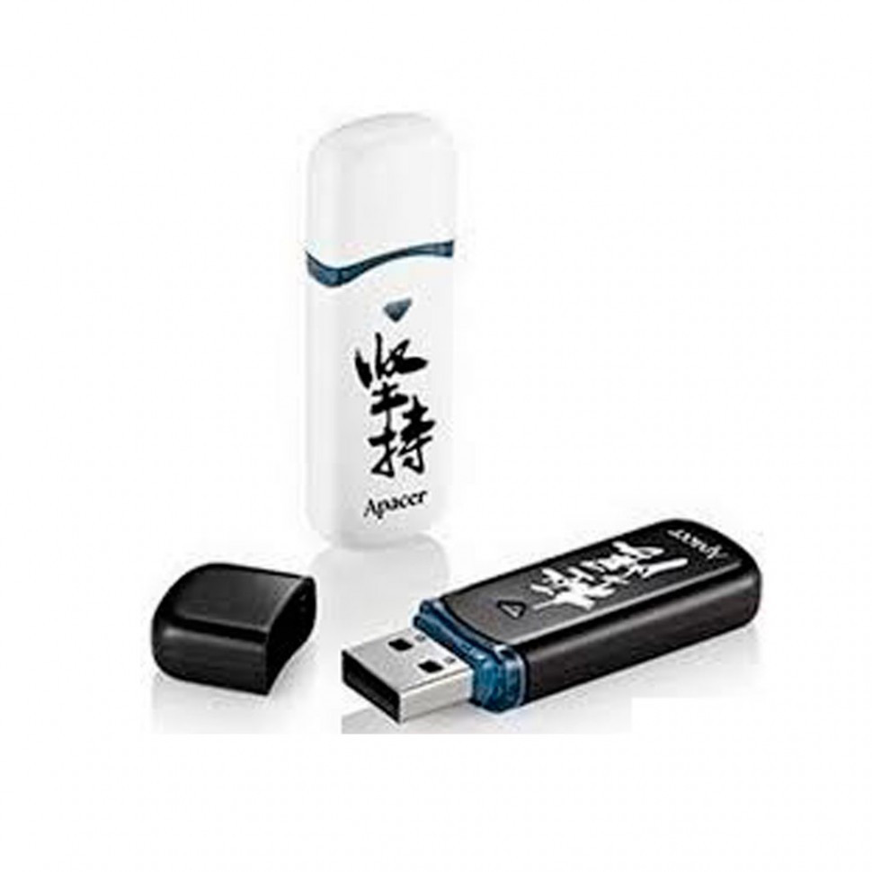 USB Флеш 8GB 2.0 Apacer AP8GAH333WA-1 белый