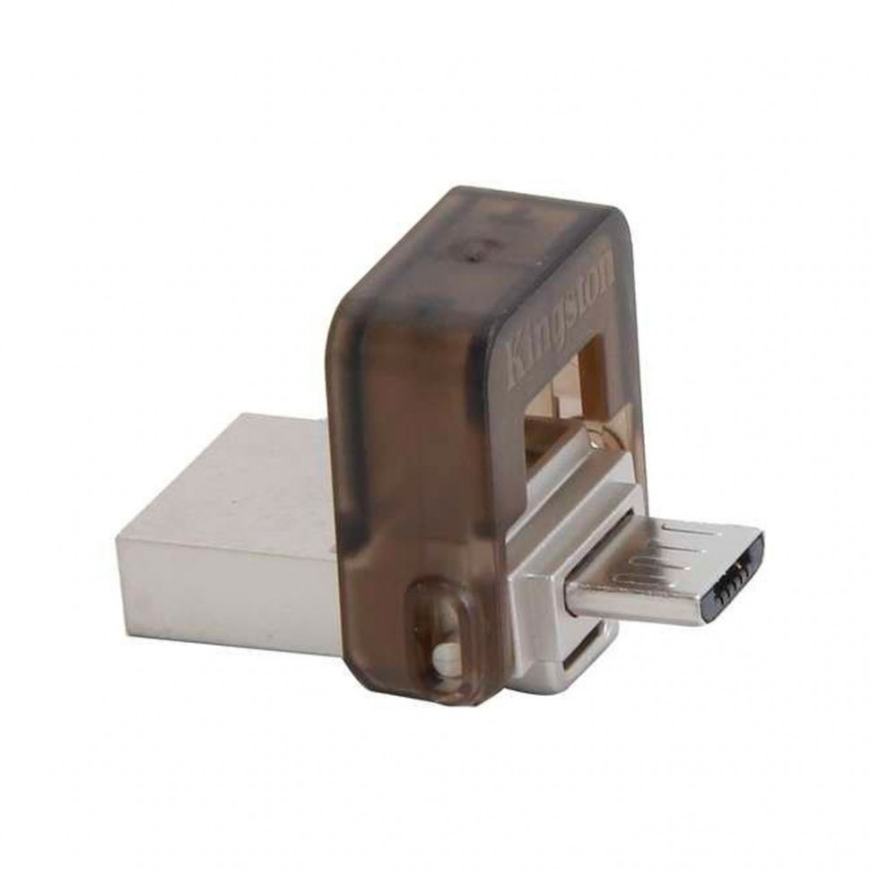 USB Флеш 8GB 2.0 Kingston DTDUO/8GB метал
