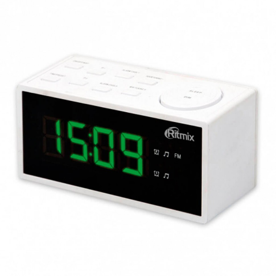 Радиочасы Ritmix RRC-1212 white