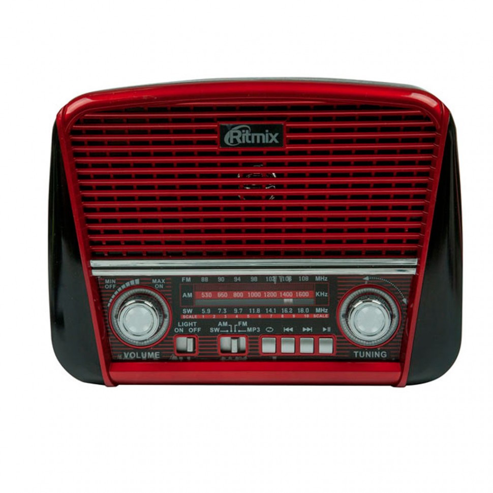 Радиоприемник портативный Ritmix RPR-050 RED