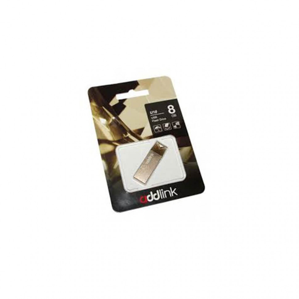 USB Флеш 8GB 2.0 Addlink ad08GBU10C2 шампань