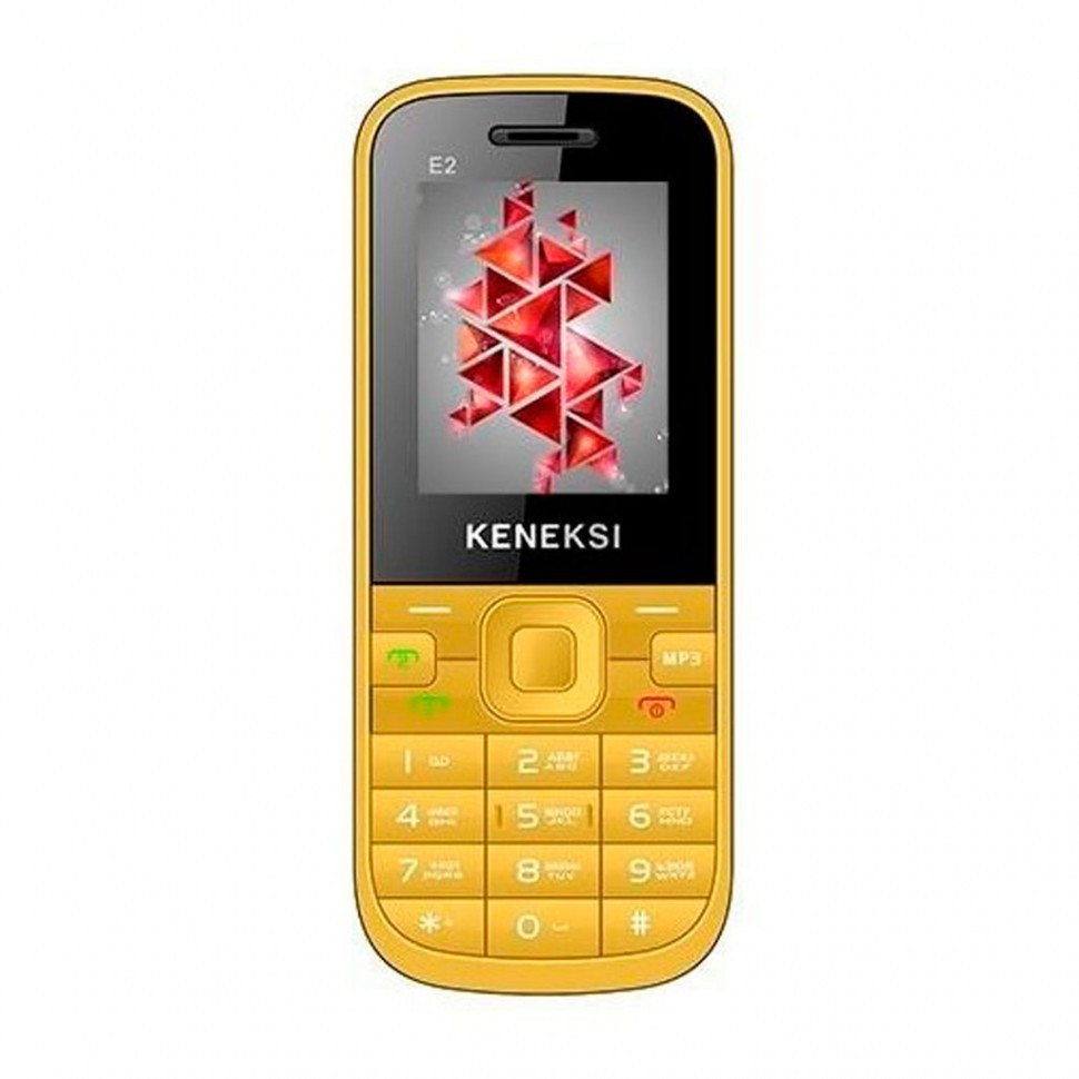 Мобильный телефон KENEKSI E2 yellow