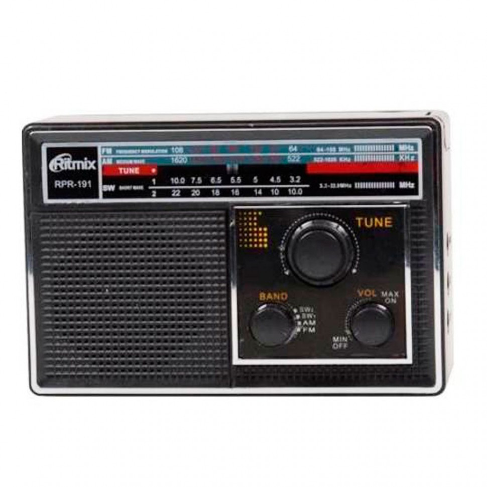 Радиоприемник портативный Ritmix RPR-191