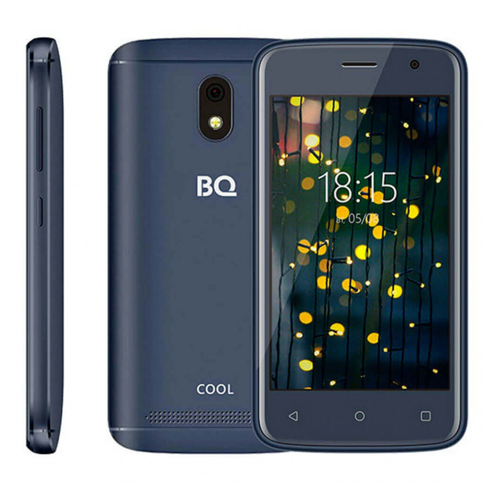 Смартфон BQ-4001G Cool Тёмно-синий