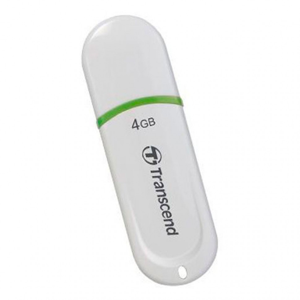 USB Флеш 4GB 2.0 Transcend TS4GJF330 белый