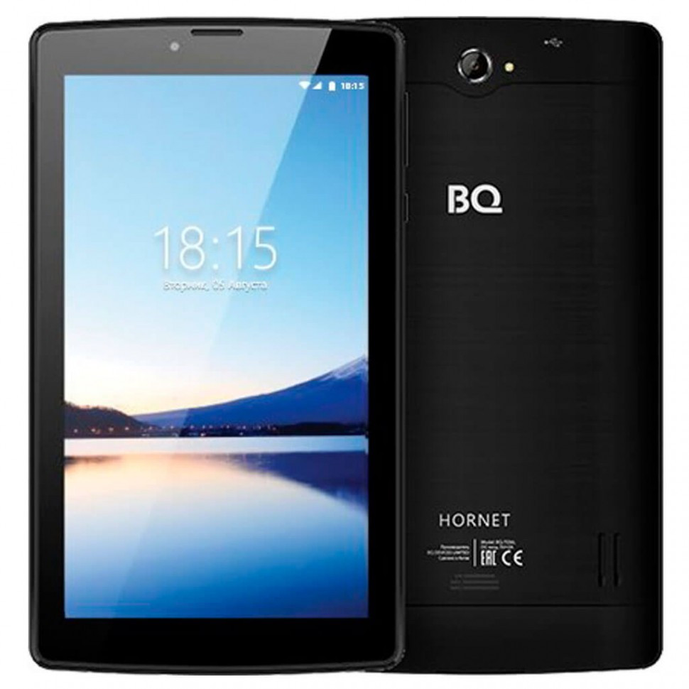 Планшет BQ-7036L Hornet black (7 " IPS 1024*600, 4х1.3 GHZ, 1GB+8GB, 2000mAh, 8 Go)